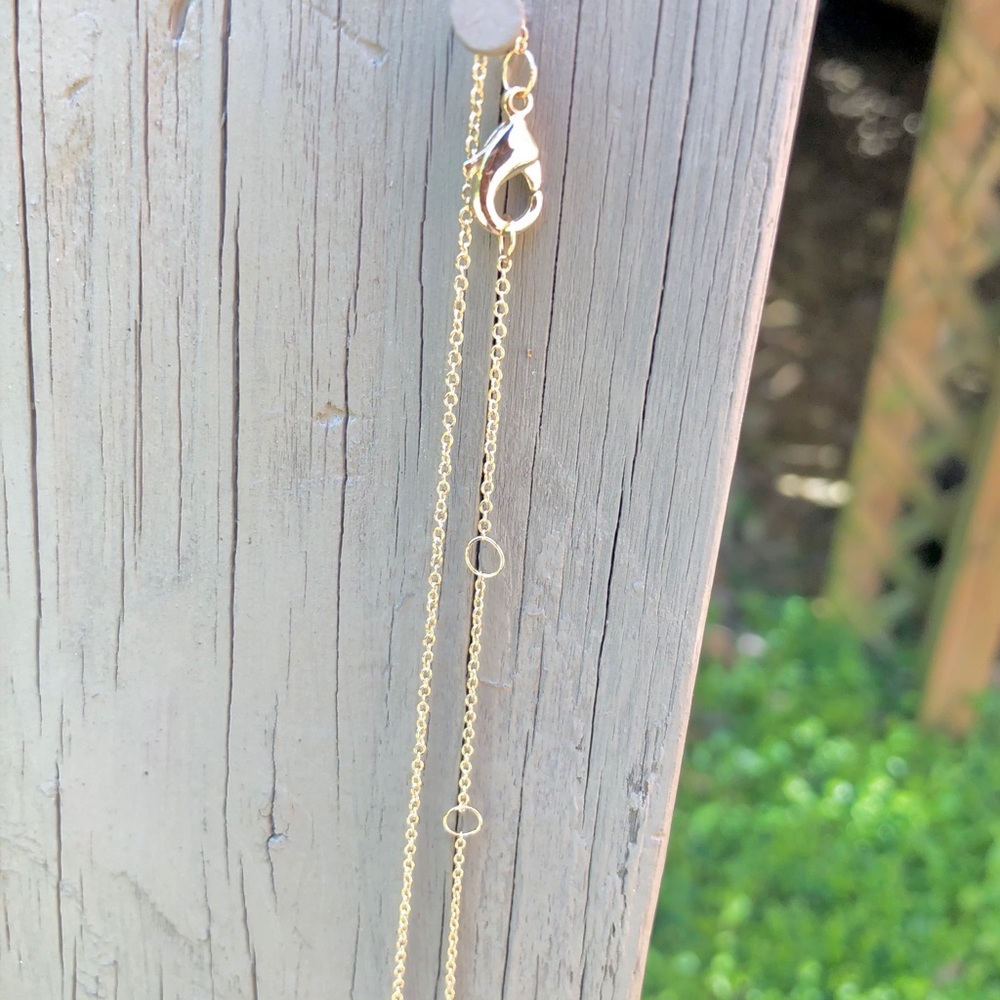 (3/$15 sale) petite turquoise boutique necklace - Picture 7 of 8